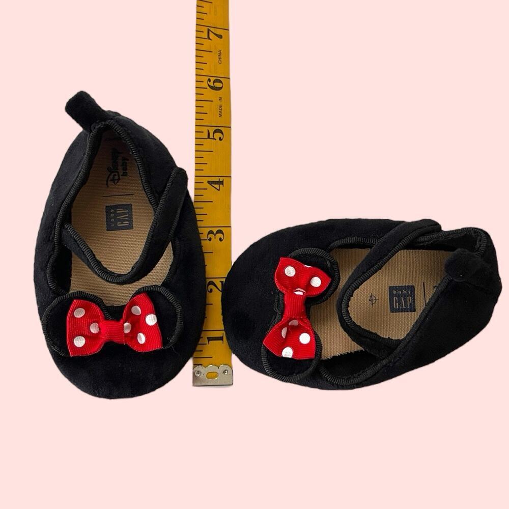 Minnie Mouse 18-24 Mo Babygap Disney Girl Tulle Tutu Sweater Dress Shoes - Picture 6 of 7